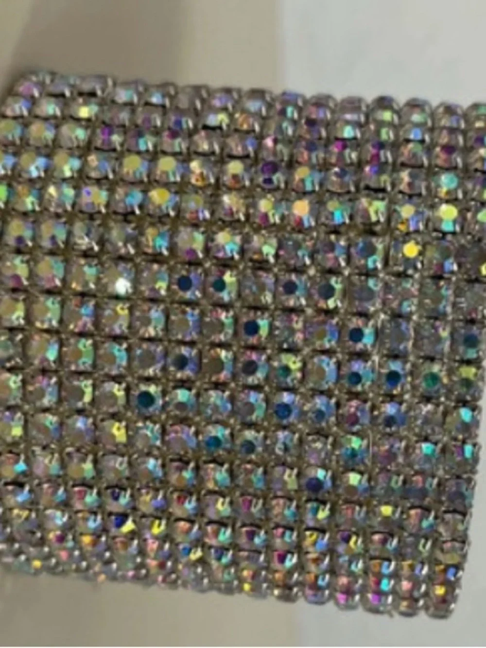 Iridescent Crystal Stretch Bracelet - Women Accessories